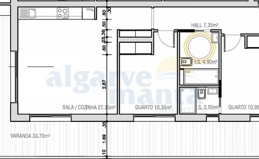 Appartement à Monte Gordo, Algarve, Portugal 1