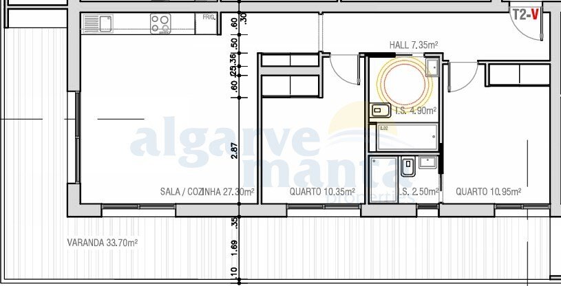 Apartment in Monte Gordo, Algarve, Portugal 1 - 17237311
