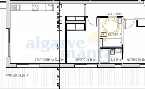 Apartment in Monte Gordo, Algarve, Portugal 1