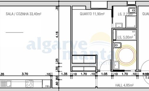 Apartment in Monte Gordo, Algarve, Portugal 1