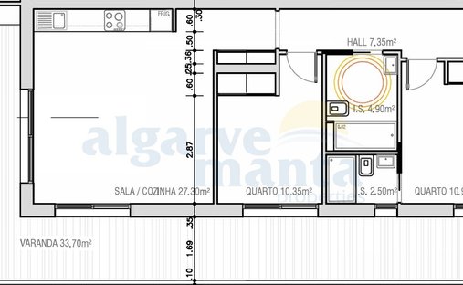 Appartement à Monte Gordo, Algarve, Portugal 1