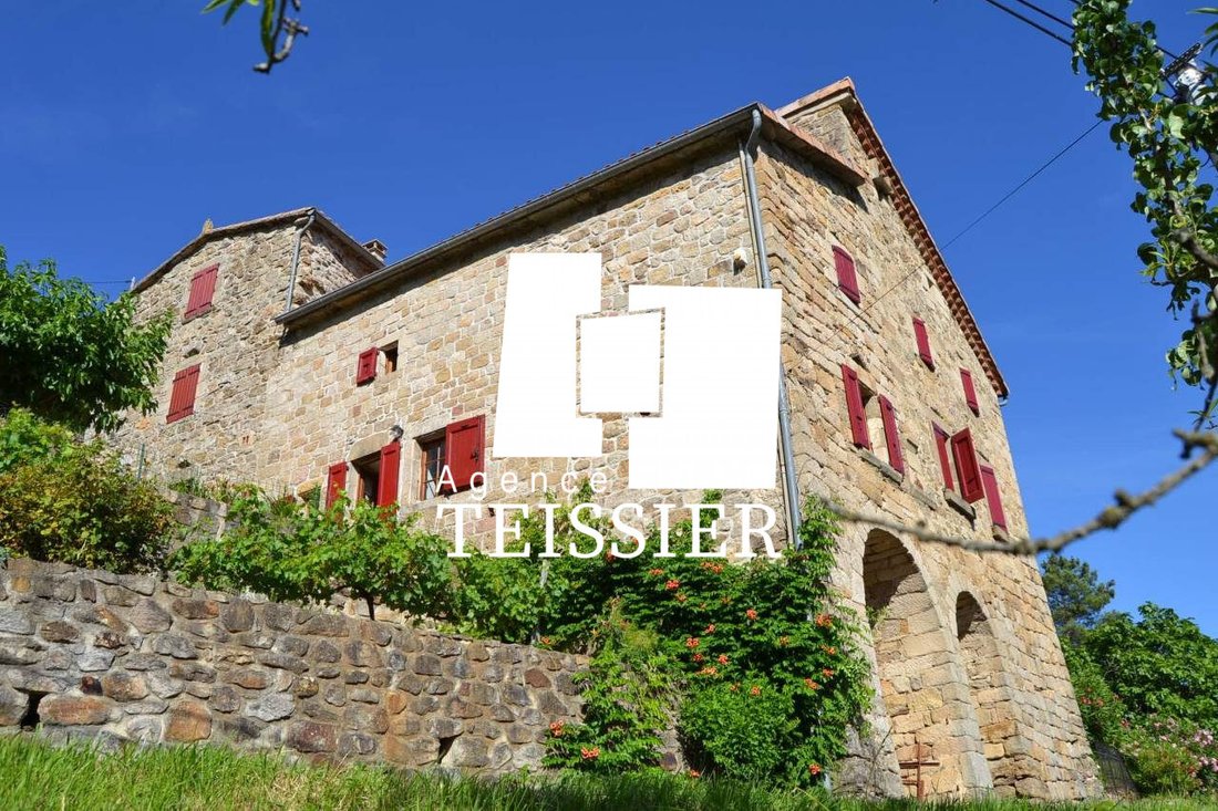 Country House in Saint-Pierre-Saint-Jean, Auvergne-Rhône-Alpes, France 1 - 17237894