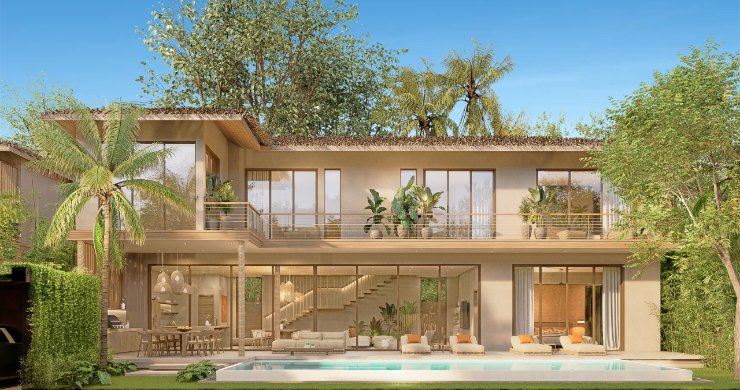 Tropical Luxury 4-5 Bed Garden Pool Villas in Maenam