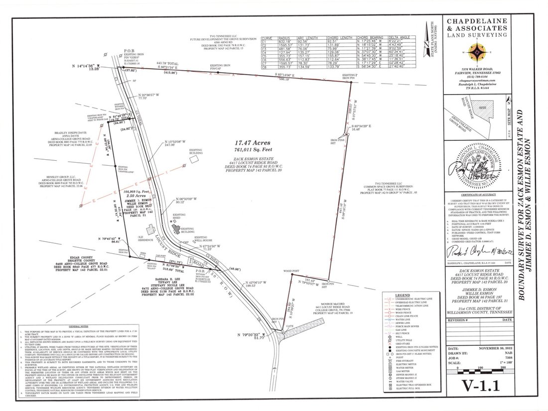 Land in College Grove, Tennessee, United States 1 - 17237788