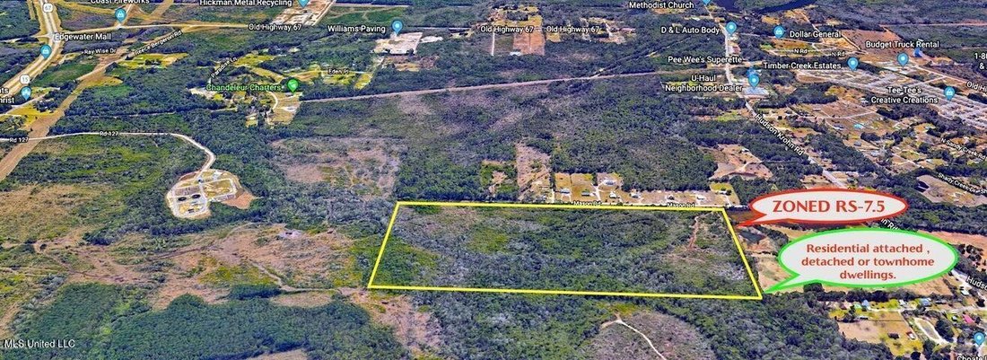 Land in Biloxi, Mississippi, United States 1 - 17239386