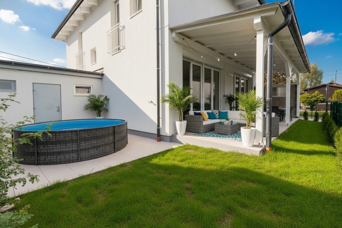 🏡 >Traumhaftes Erstbezugs Einfamilienhaus In Gerasdorf Mit 4 Zimmer, Garage, Garten, Terrasse