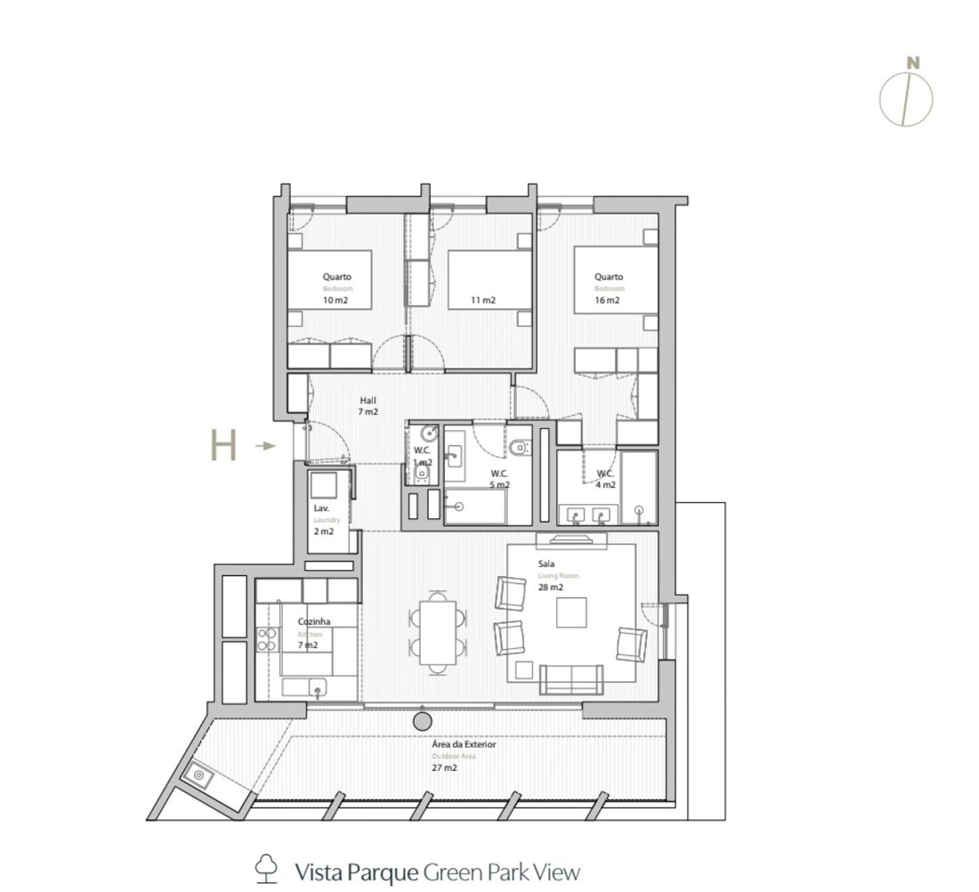 Apartment in Coimbra (Se Nova, Santa Cruz, Almedina e Sao Bartolomeu), Coimbra District, Portugal 5 - 17239408