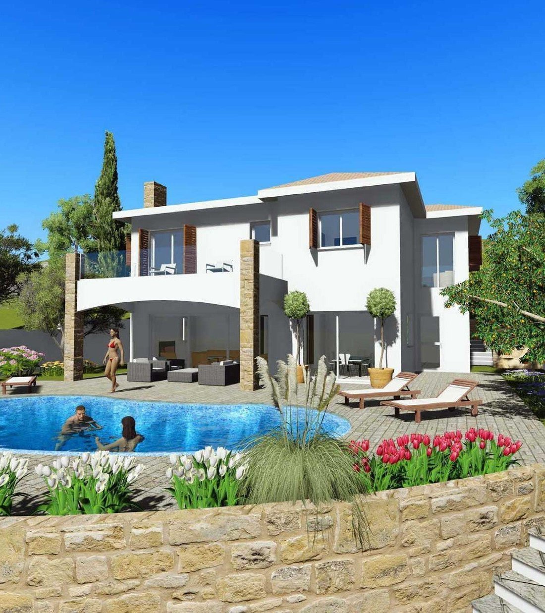 Villa in Tsada, Paphos, Cyprus 4 - 17239782