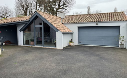 An Elegant, 19th Century Chateau And Its Outbuildings In Vendee's Lowland Bocage Countryside On