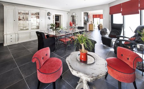 An Elegant, 19th Century Chateau And Its Outbuildings In Vendee's Lowland Bocage Countryside On