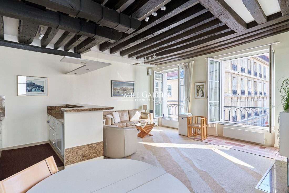 Apartment in Palais Royal, Paris 1er Arrondissement, Paris 4 - 17244098