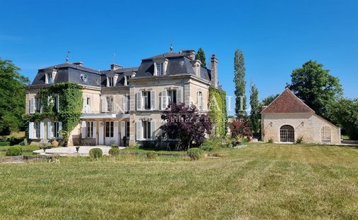 Castle in Argentan, Normandy, France 1