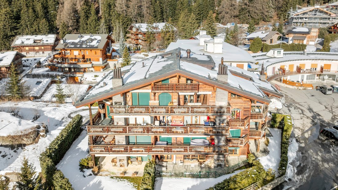 Exceptional Triplex In Crans Montana