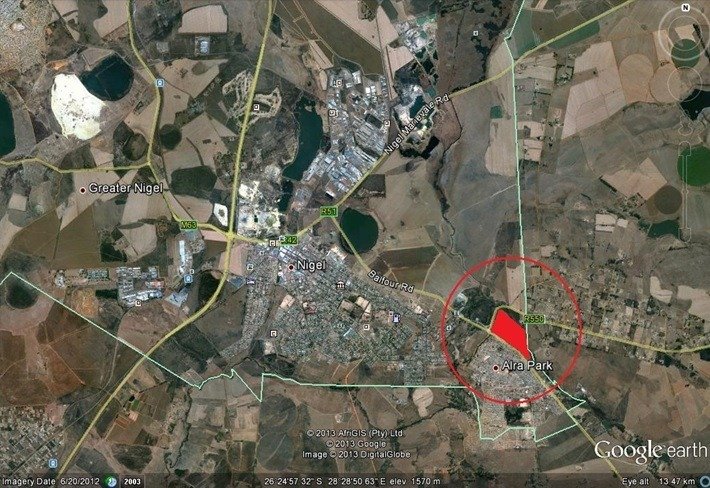 Terreno a Nigel, Gauteng, Sudafrica 4 - 17252076