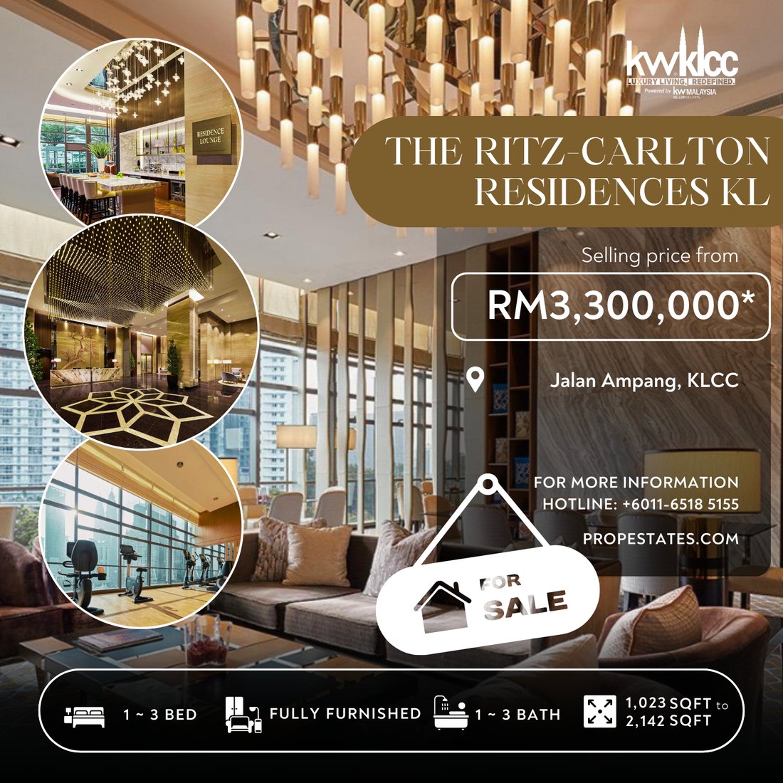 Condominio a Kuala Lumpur, Territorio Federale di Kuala Lumpur, Malesia 1 - 17249715