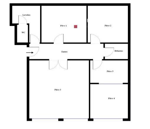 Apartment in Dunois-Bibliothèque-Jeanne-d'Arc, Paris 13e Arrondissement, Paris 1 - 17003556