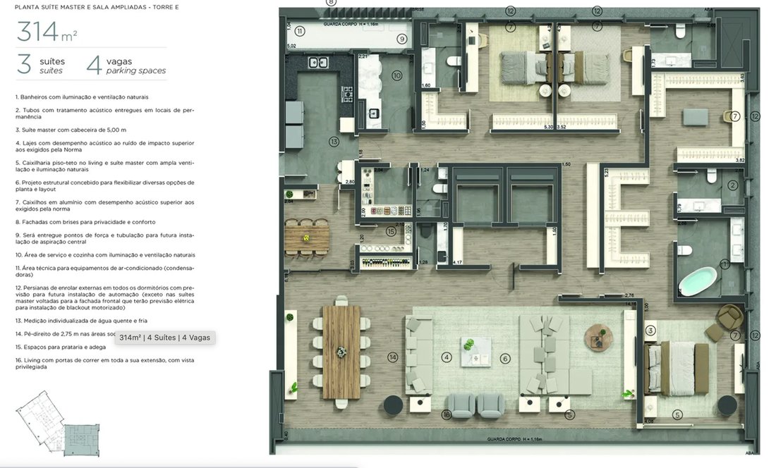 Apartment in Cerqueira César, State of São Paulo, Brazil 2 - 17250213