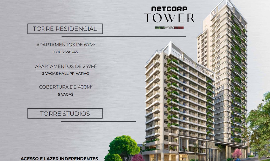 Netcorp Tower In Cerqueira César, State Of São Paulo, Brazil For Sale ...