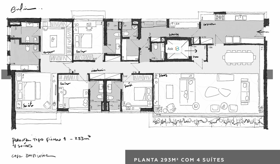 Apartment in Itaim Bibi, State of São Paulo, Brazil 2 - 17252364