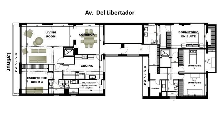 Apartment in Buenos Aires, Buenos Aires, Argentina 1 - 17251112