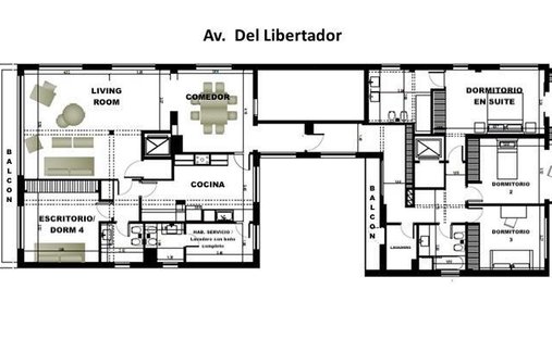 Apartment in Buenos Aires, Buenos Aires, Argentina 1