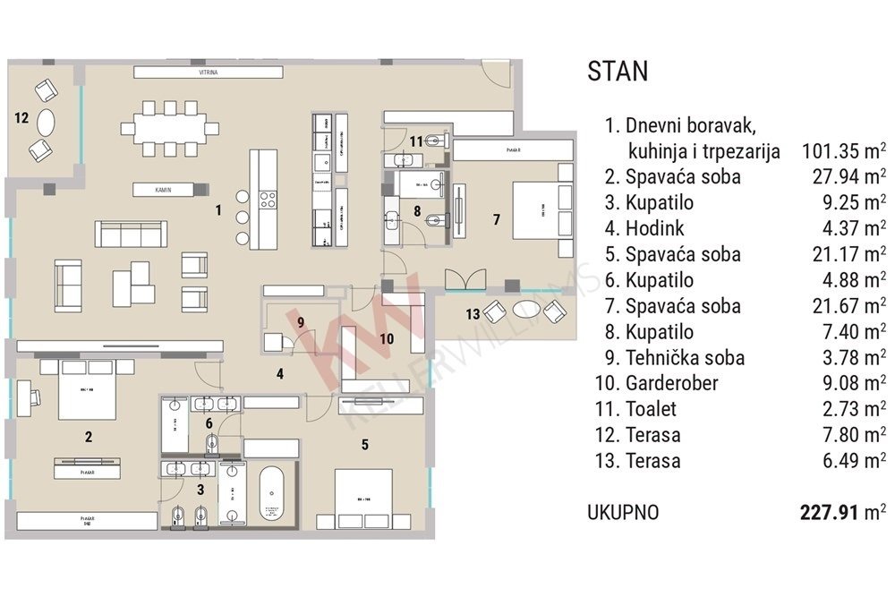 Apartment in Beograd, Serbia 2 - 17250272