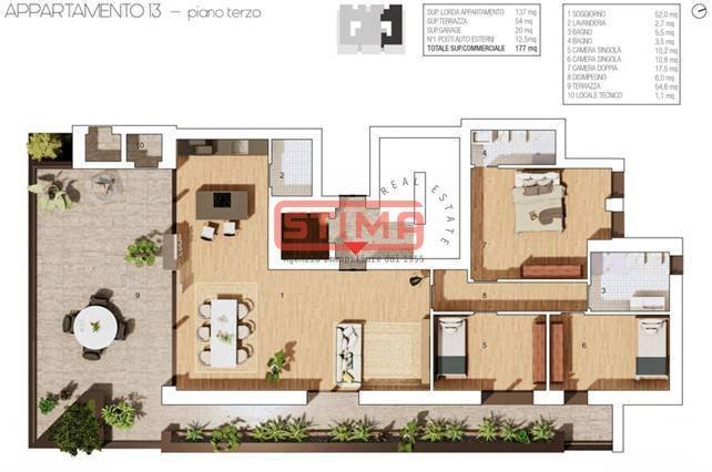 Apartment in Cathedral - Piazza dei Signori, Treviso, Italy 5 - 17254117