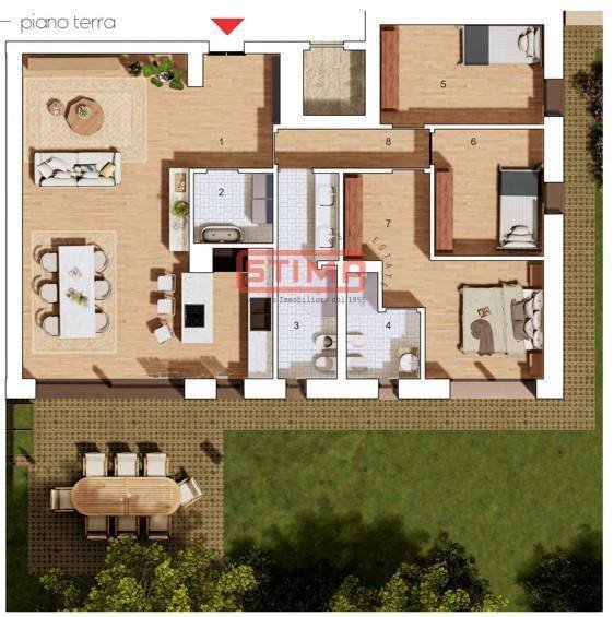 Apartment in Cathedral - Piazza dei Signori, Treviso, Italy 5 - 17254118