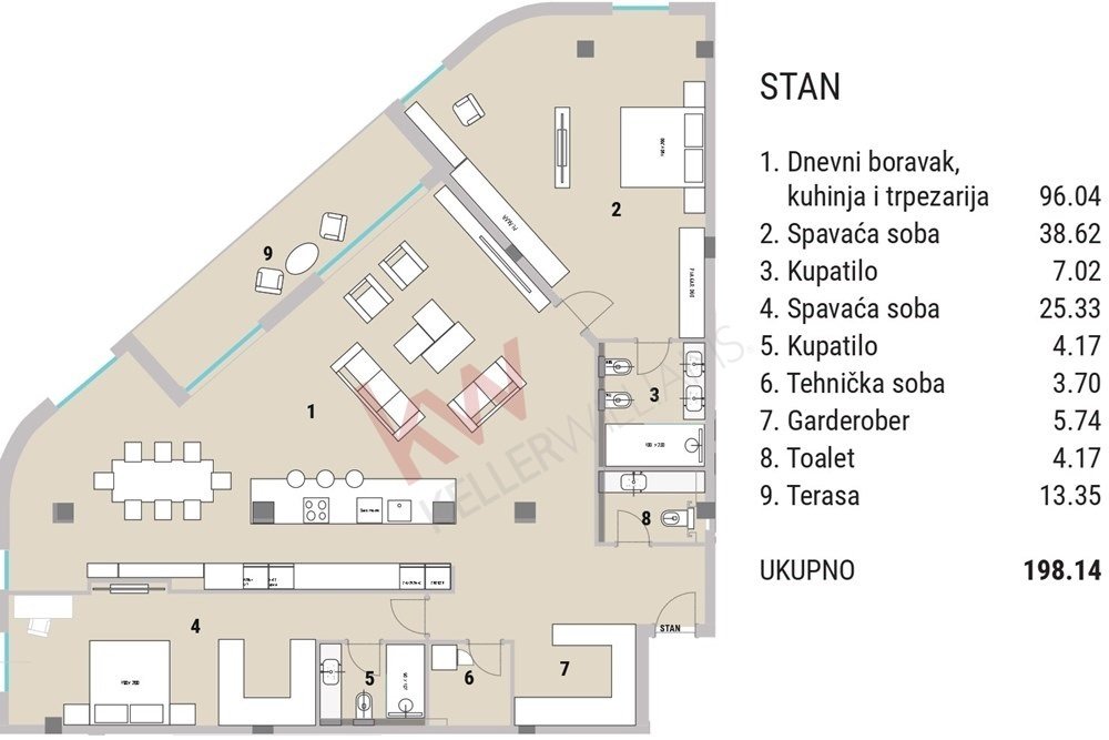 Apartment in Beograd, Serbia 2 - 17250324