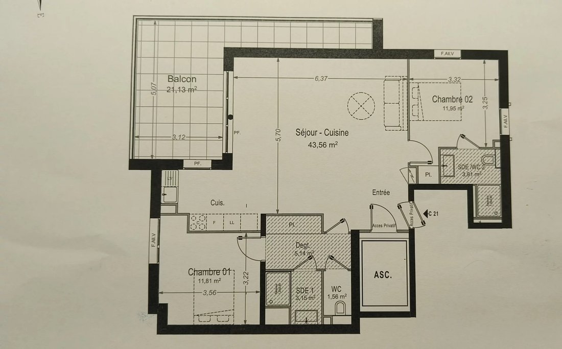 Apartment in Juan les Pins-Gallice, Antibes, France 2 - 17257725