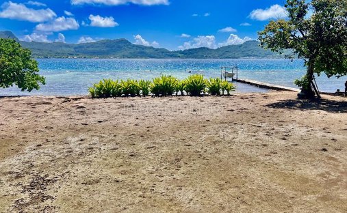 Land in Vaitape, Leeward Islands, French Polynesia 1