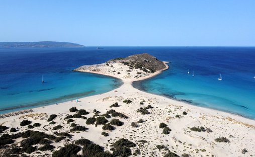 Terrain en Elafonisos, Peloponnese, Western Greece and the Ionian, Grèce 1