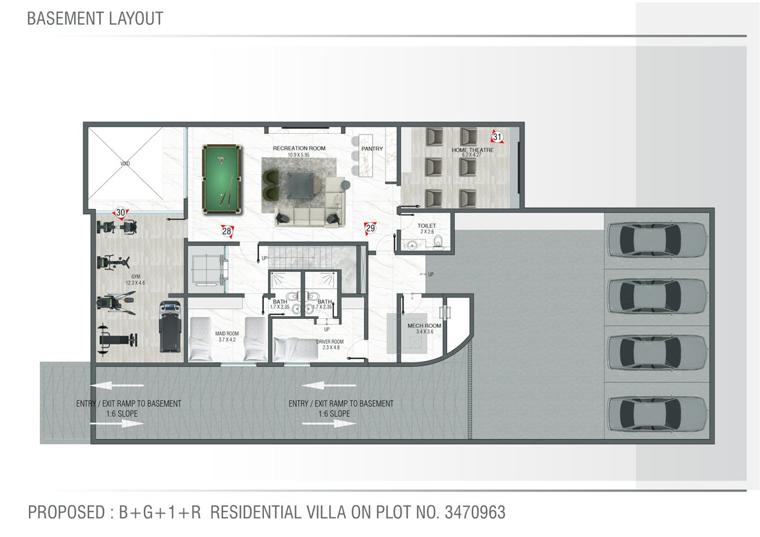 Villa in MBR- Al Merkad, Dubai, United Arab Emirates 5 - 17261508