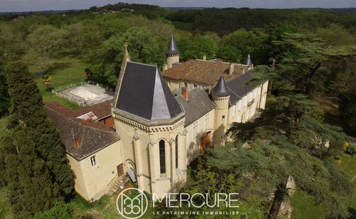 Castle in Faubourg Nord, Auch, France 1