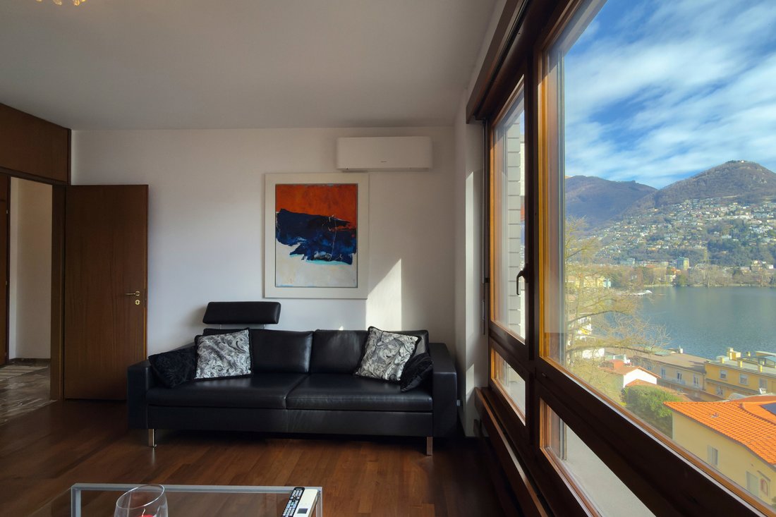 A Pied à Terre In Central Lugano With Commanding Views