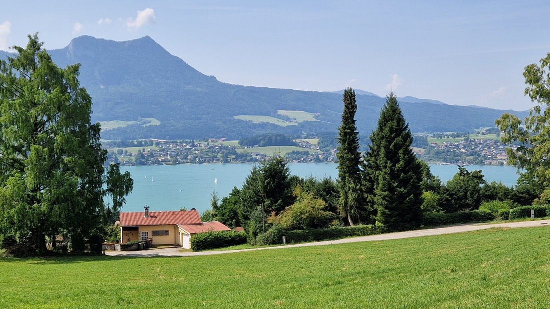 Neu Bungalow Mit Traumhaftem Seeblick In Mondsee: Terrasse, Garten Sowie Garage Ihr Neues Zuhaus