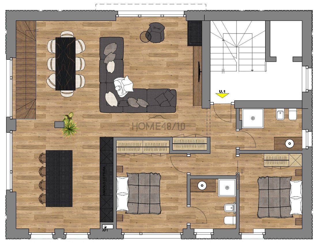 Apartment in Courmayeur, Aosta Valley / Vallée d'Aoste, Italy 5 - 17267406
