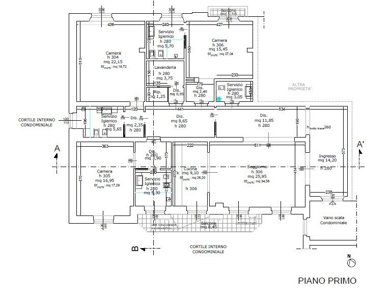 Apartment in Center, Florence, Tuscany 2 - 17267433