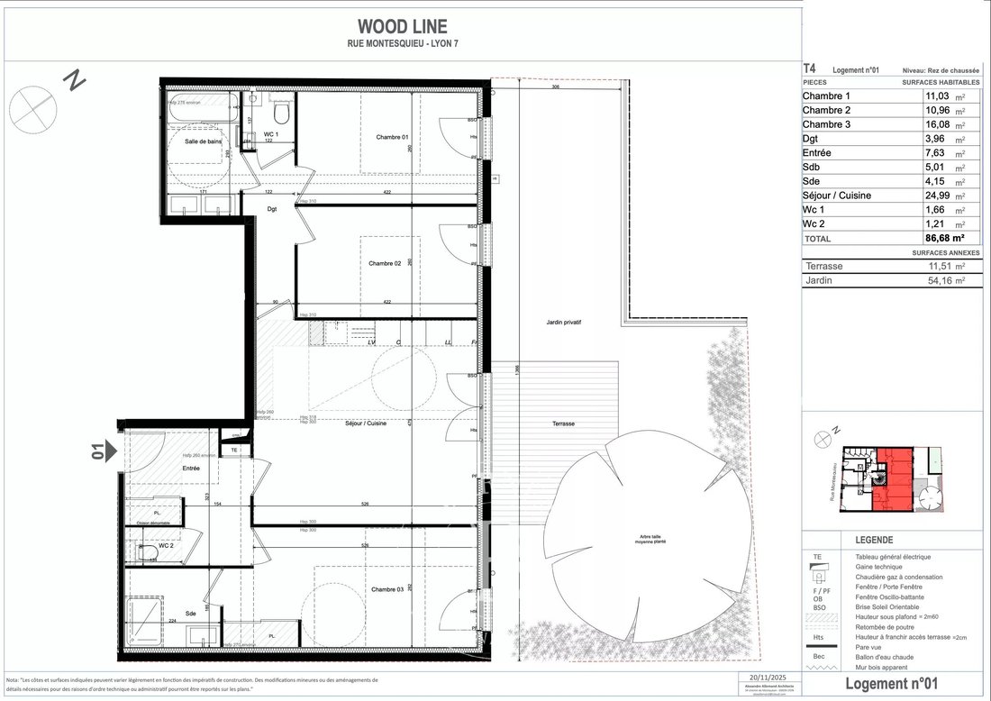 Apartment in La Guillotière Sud, Lyon 7e Arrondissement, Lyon 1 - 17268640