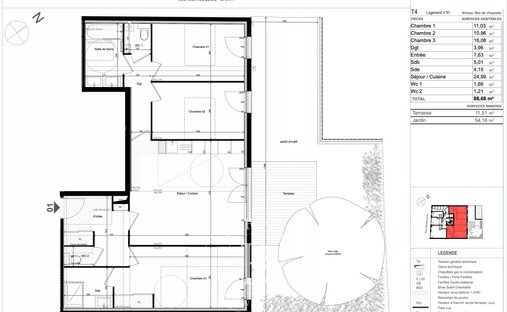 Apartamento en La Guillotière Sud, Lyon 7e Arrondissement, Lion 1