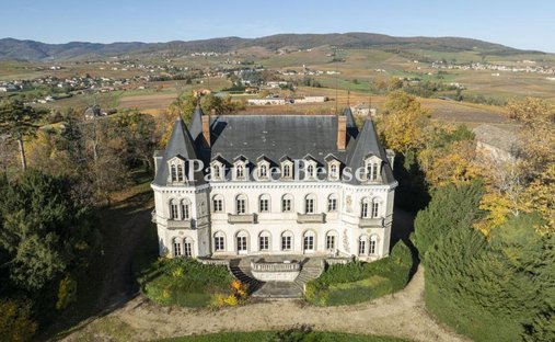 Castello a Villefranche-sur-Saône, Auvergne-Rodano-Alpi, Francia 1