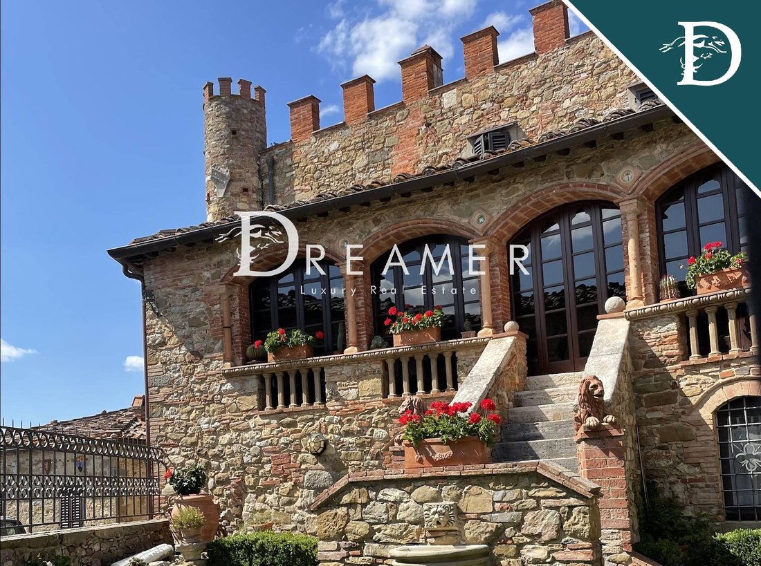 Castle in Bucine, Tuscany, Italy 2 - 15965479