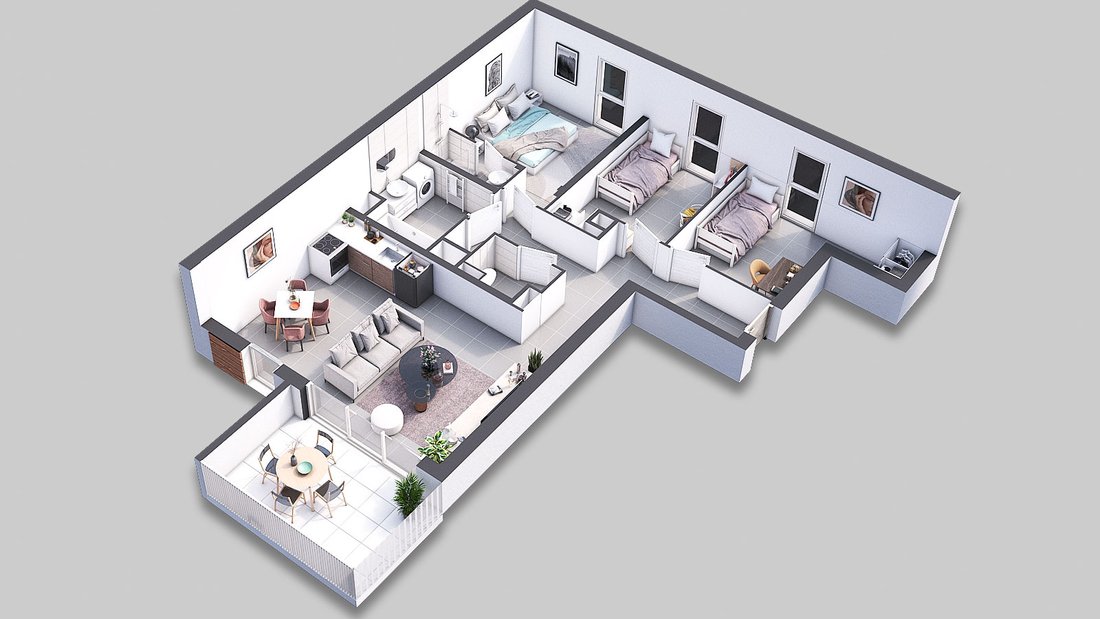 Apartment in Vauban, 6e Arrondissement, Marseille 2 - 17281295