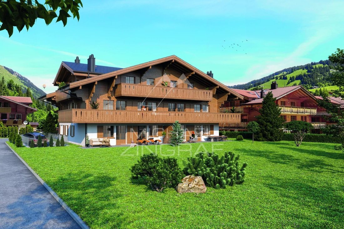 Apartment in Gsteig bei Gstaad, Switzerland 1 - 17283476