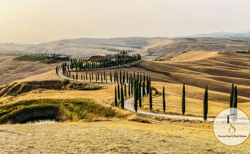 Casa de Campo en Montalcino, Toscana, Italia 1