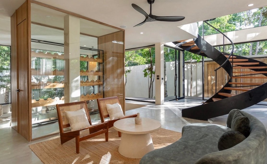 Contemporary 3 bedroom jungle residence in tulum 1