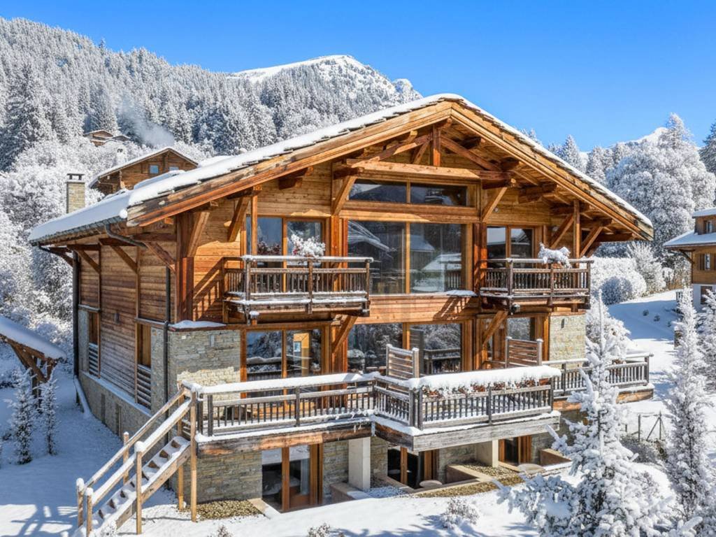 Architect Designed Chalet In The Heart Of The Swiss Alps