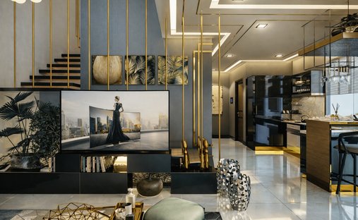 Appartamento in Jumeirah Village Circle, Emirato di Dubai, Emirati Arabi Uniti 1