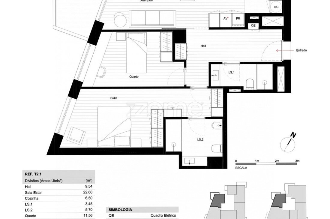 Apartment in Matosinhos e Leca da Palmeira, Porto District, Portugal 5 - 17290434