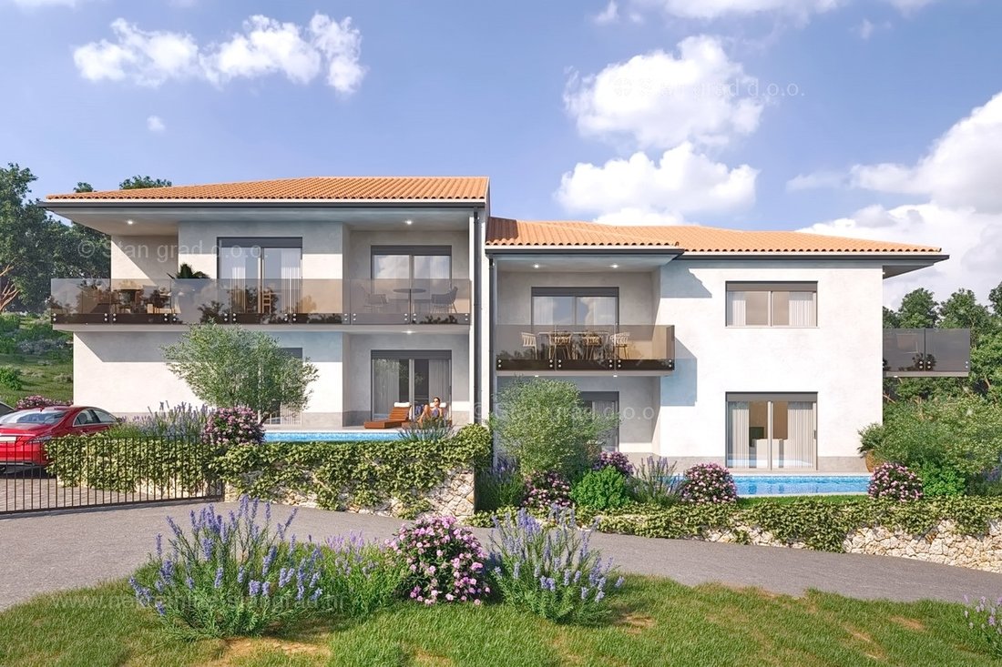 Apartment in Vrbnik, Primorje-Gorski Kotar County, Croatia 5 - 17291803